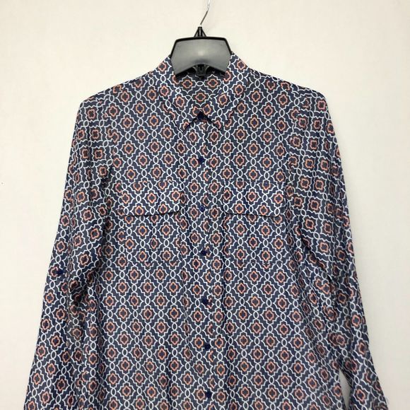 Express Women Long Sleeve Button City Shirt Top Blouse Size Small B233 -27 - Picture 10 of 14